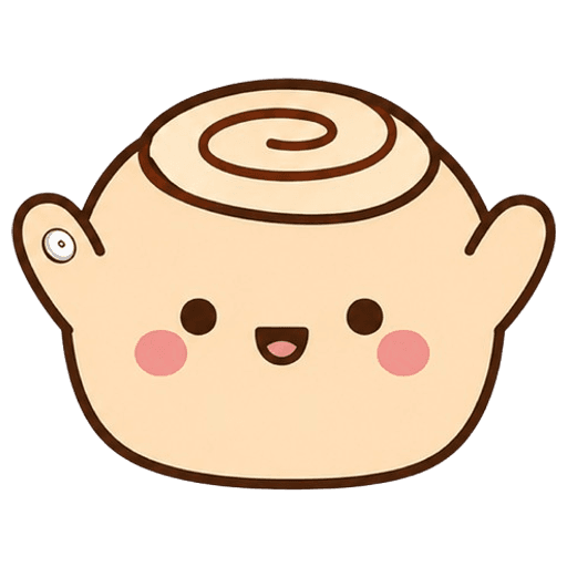Pikku Pulla happily raising both arms